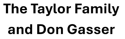 The Taylor Family